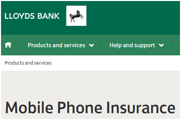 Get Lloyds Phone Insurance - Mobile Device Insurance Prices Comparison UK