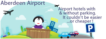 Check Best hotels with parking near Aberdeen airport