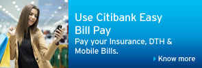 payment bill with citibank netbanking