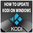 how to update kodi windows