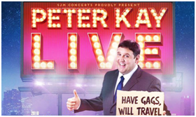 Peter Kay Tour 2018