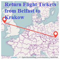 Book Return Flights from Belfast to Krakow