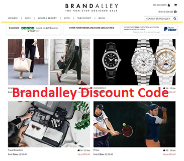 Brandalley Discount Code 2018