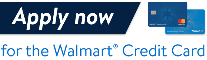 walmart application status credit card