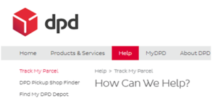 DPD Track and Trace Customer Service