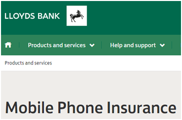 Get Lloyds Phone Insurance