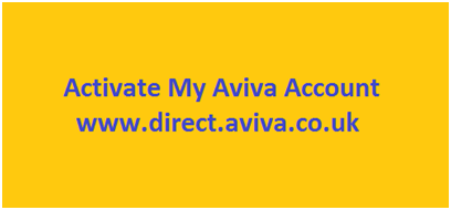 Activate My Aviva Account