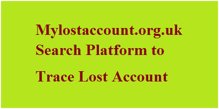 Mylostaccount -org-uk