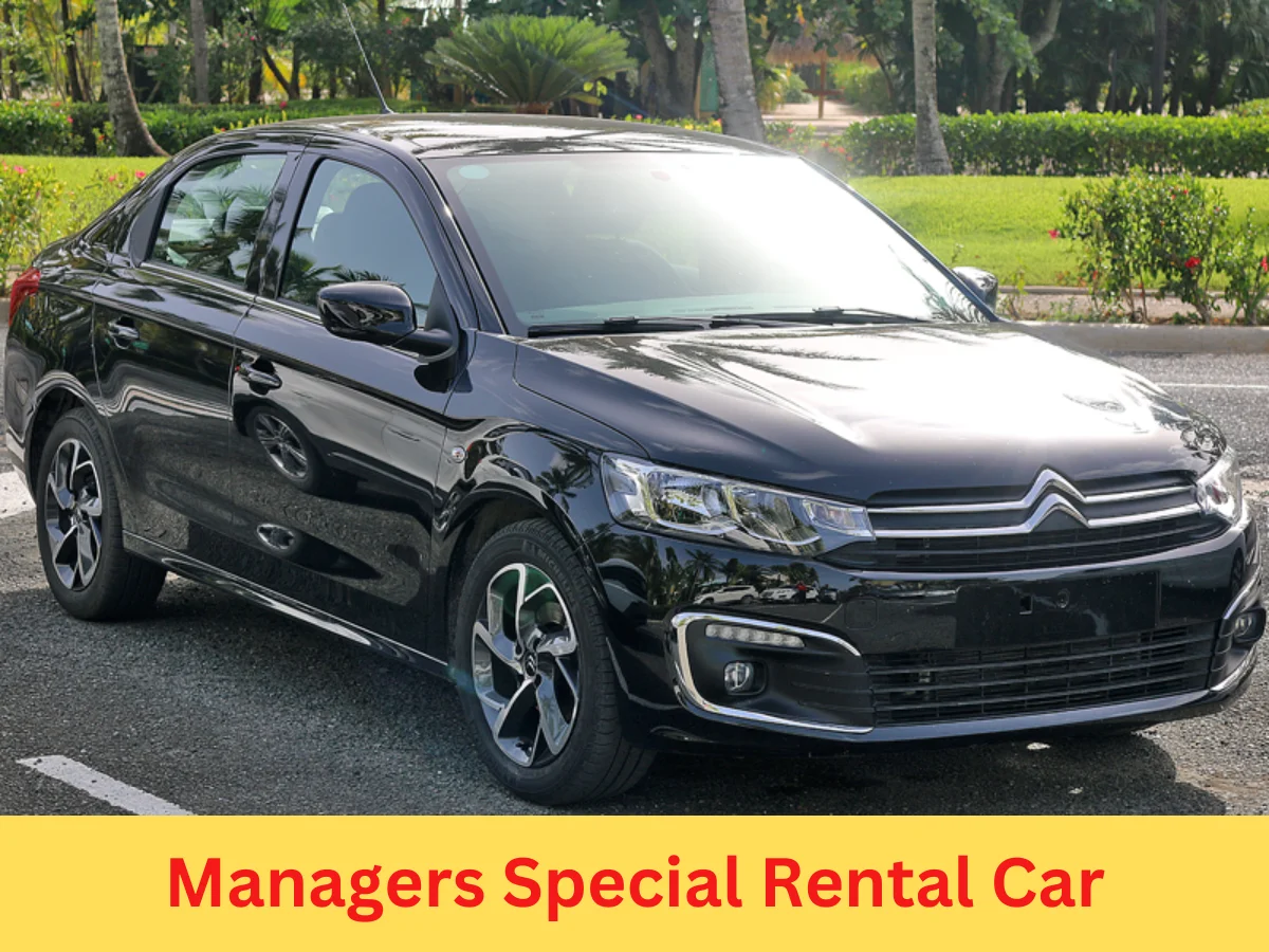 managers special rental car