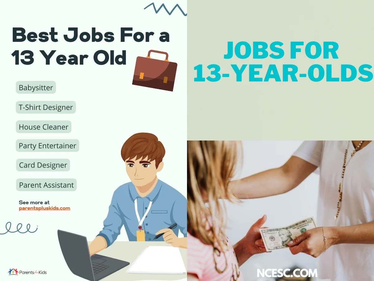 jobs can you get at 13 in the uk