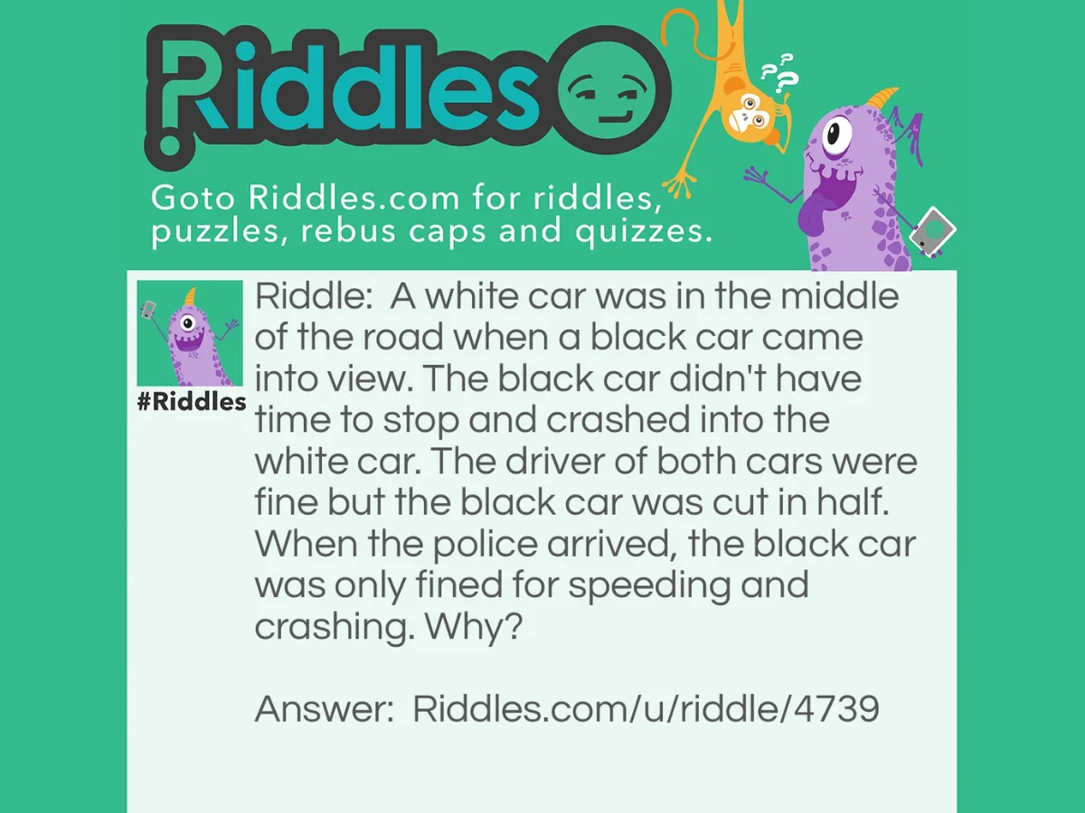 riddles about a car